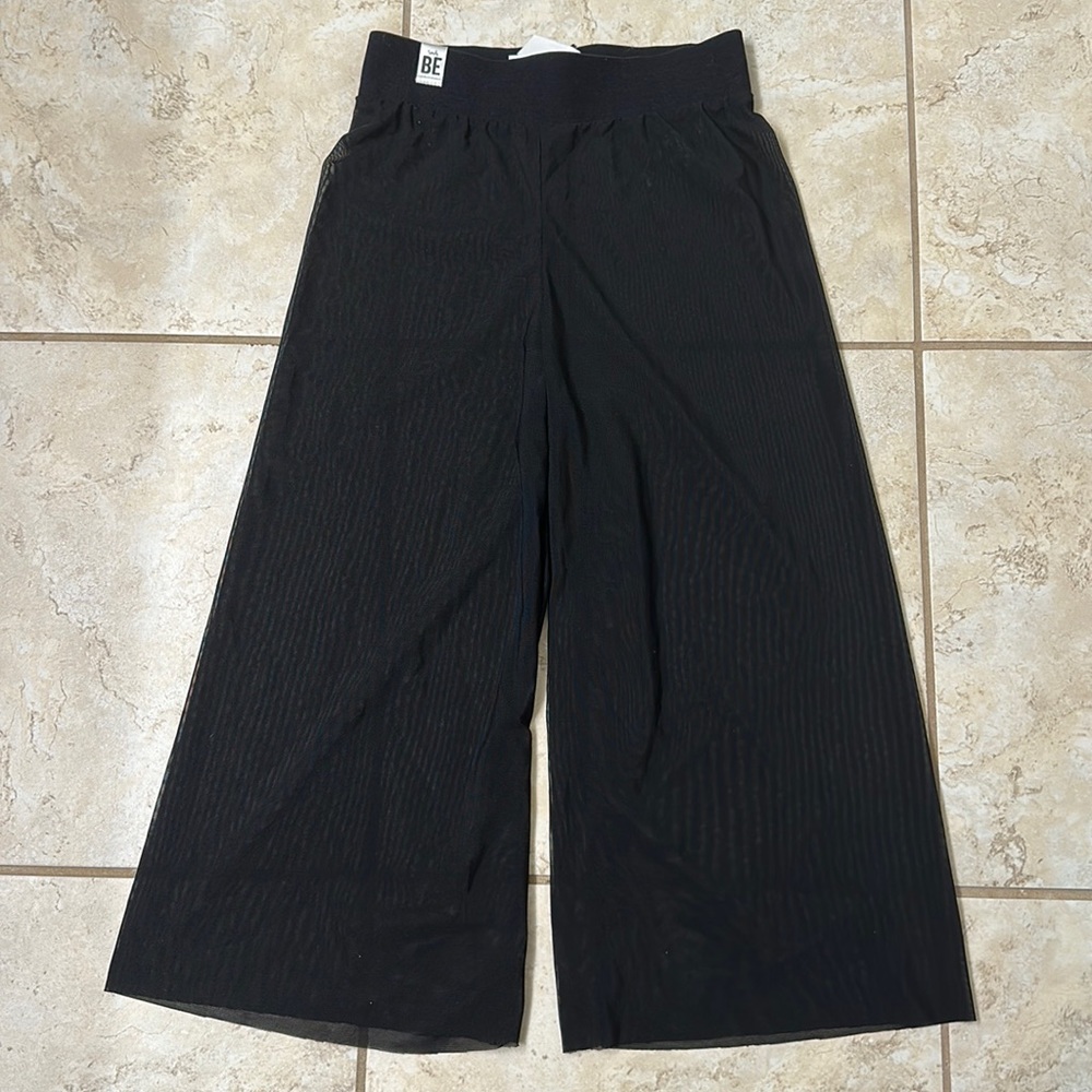 Simply Be Custom CM Sheer Mesh Dance Contemporary Cropped Wide Pant